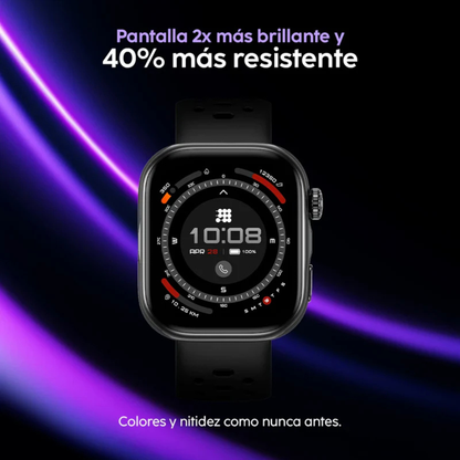 Reloj Inteligente Deportivo Cubitt Viva Pro 2 Negro Unisex