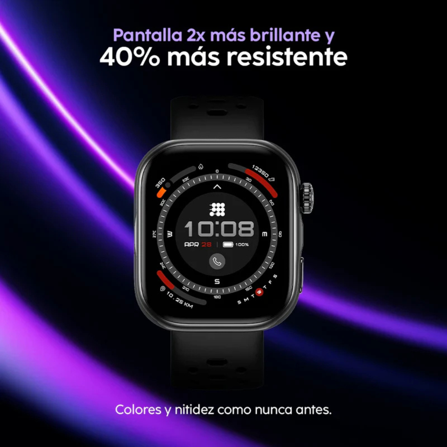 Reloj Inteligente Deportivo Cubitt Viva Pro 2 Gris Unisex