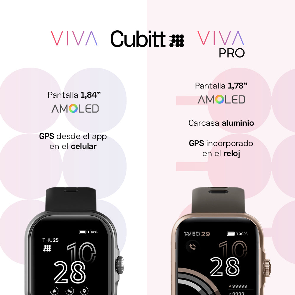 Reloj Digital Smartwatch Viva Pro Moca Sport Unisex