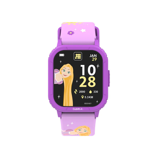 Reloj Digital Juvenil Cubitt Jr. x Disney Rapunzel de Niña