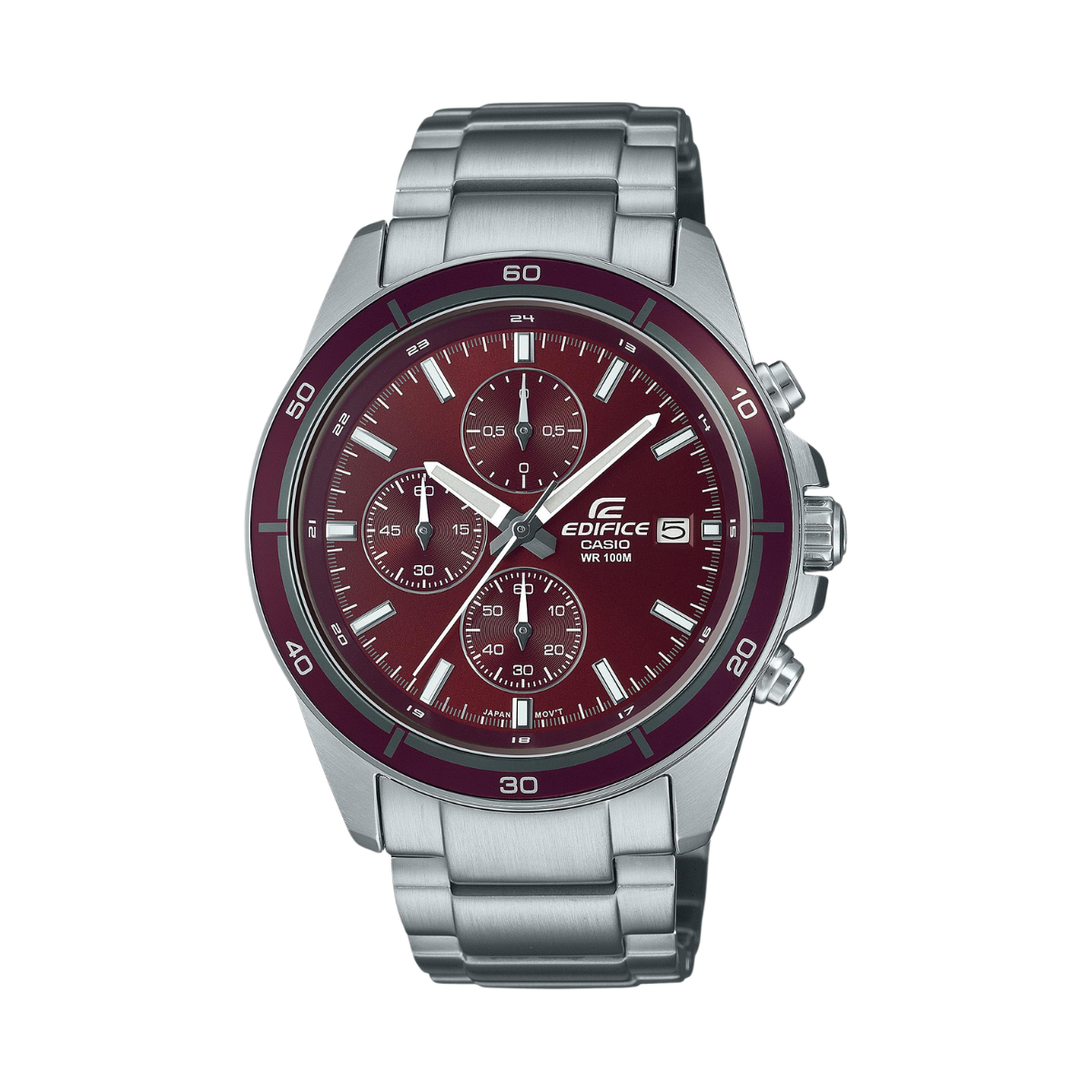 Reloj Análogo Sport Plateado de Hombre