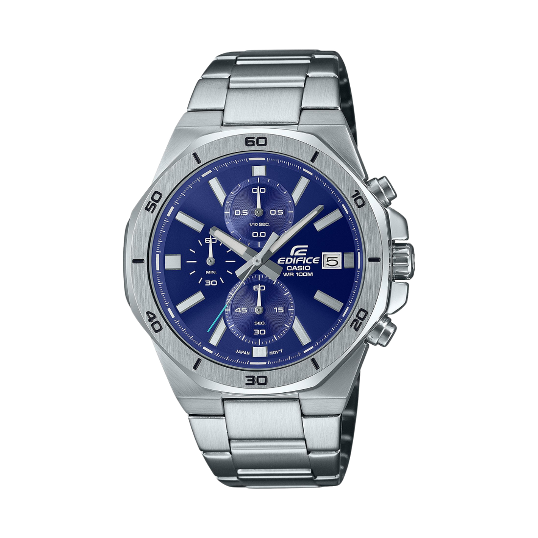 Reloj Análogo Octagonal Vintage Azul de Hombre – Relojín Panamá