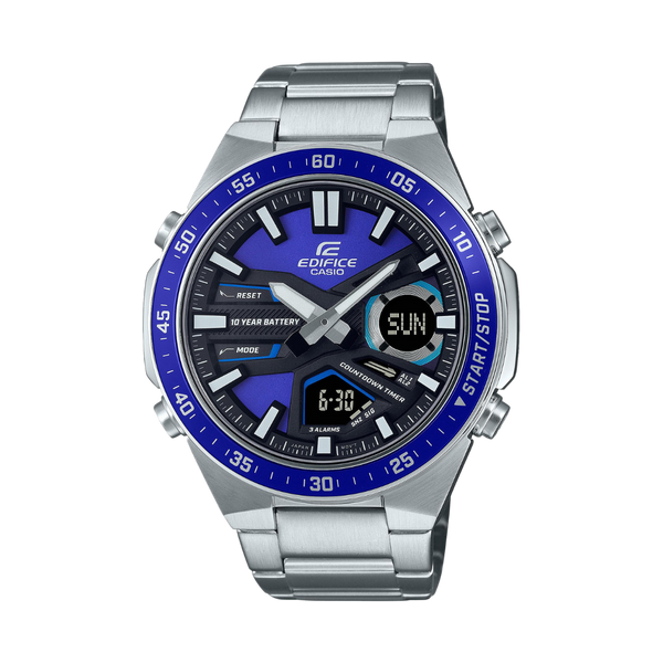 Reloj Análogo-Digital Sport Plateado de Hombre – Relojín Panamá