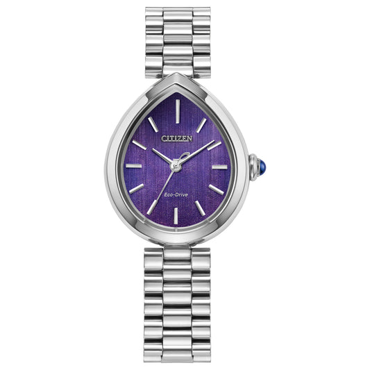 Reloj Análogo Casual Citizen L Plateado Mujer