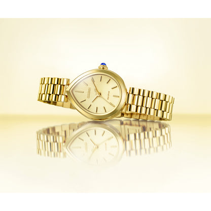 Reloj Análogo Eco-Drive L Rainell Luxury Dorado de Mujer