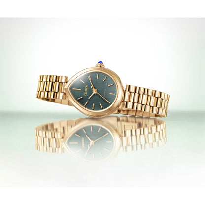 Reloj Análogo Eco-Drive L Rainell Luxury Oro Rosa de Mujer