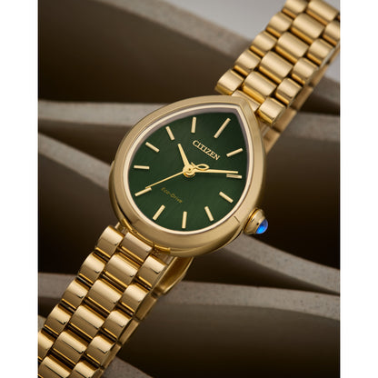 Reloj Análogo Eco-Drive L Rainell Luxury Oro Rosa de Mujer