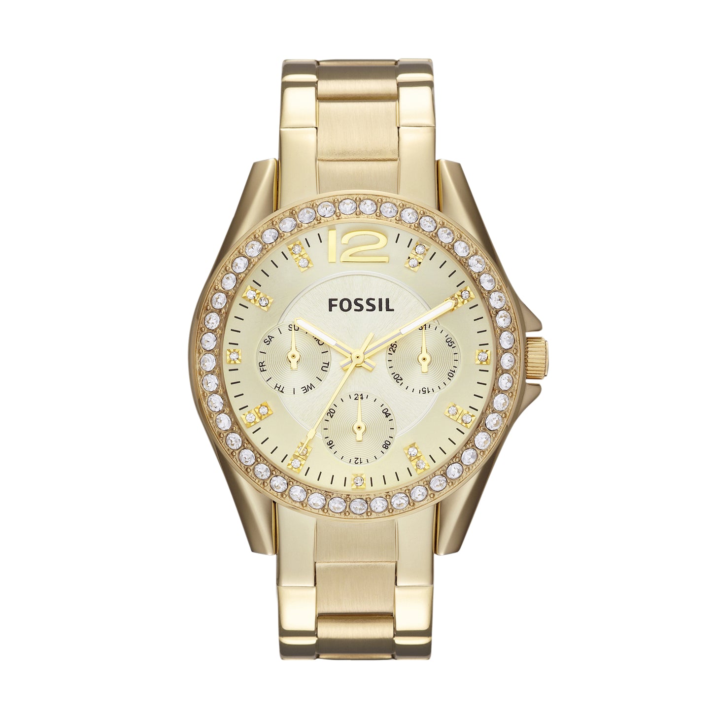 Reloj Análogo Riley Juvenil Dorado de Mujer