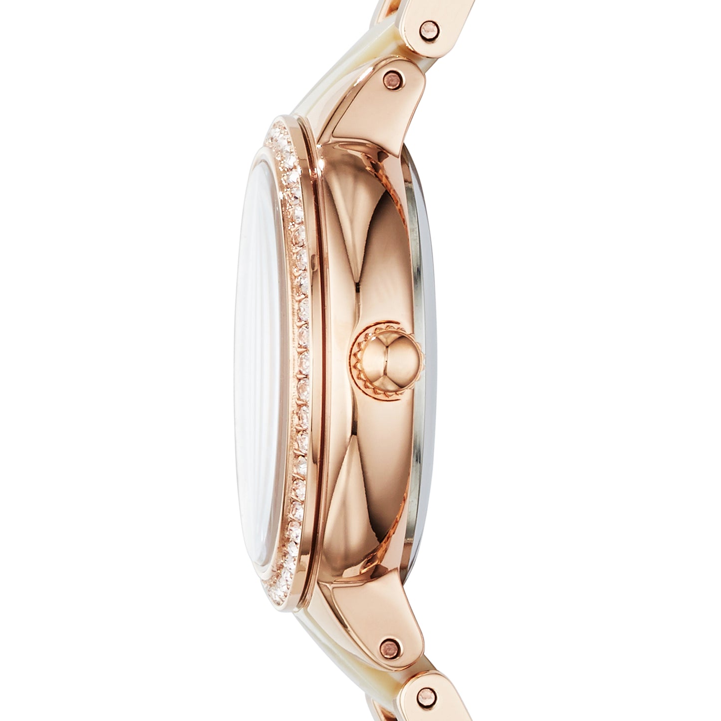 Reloj Análogo Virginia Vintage Rosado de Mujer
