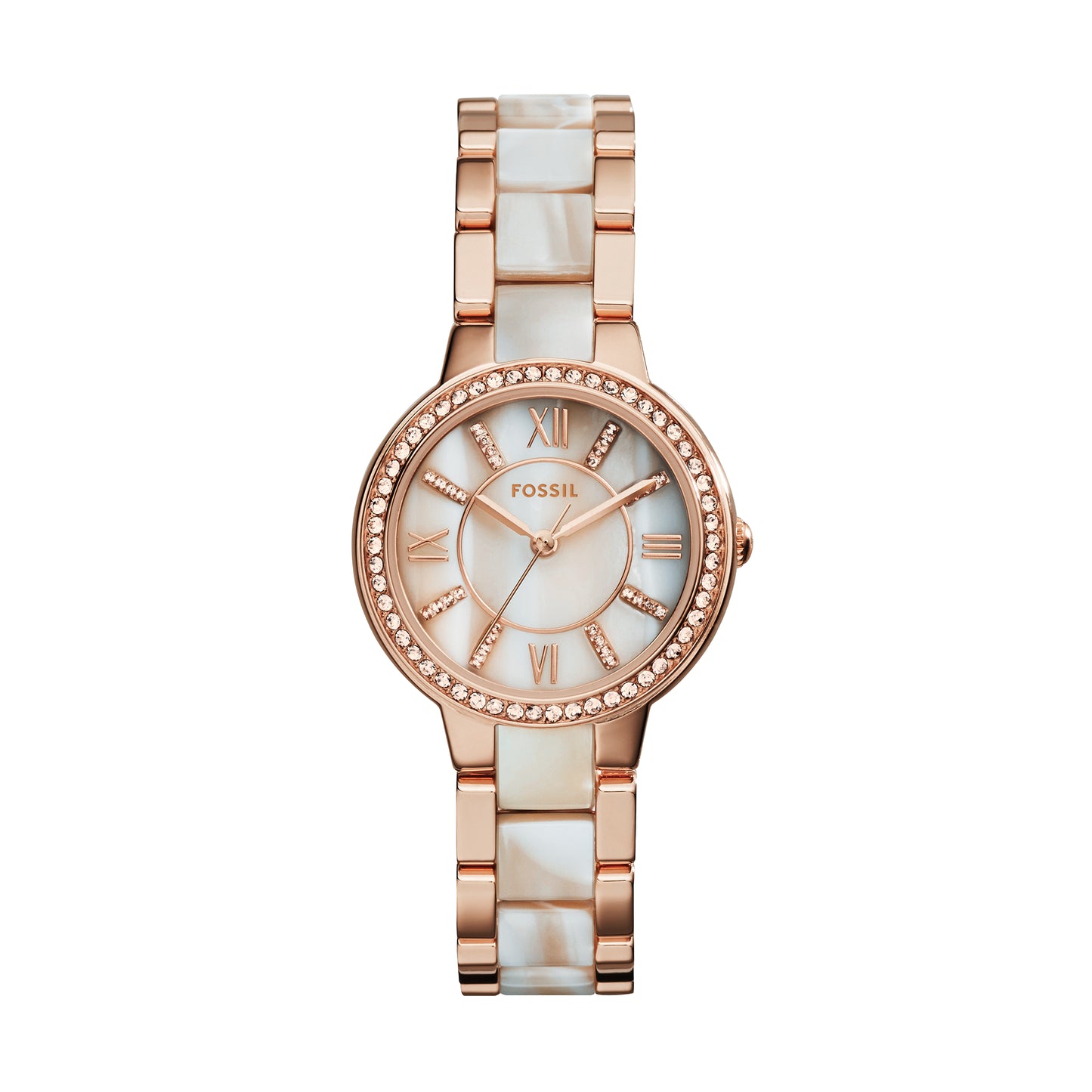 Reloj Análogo Virginia Vintage Rosado de Mujer
