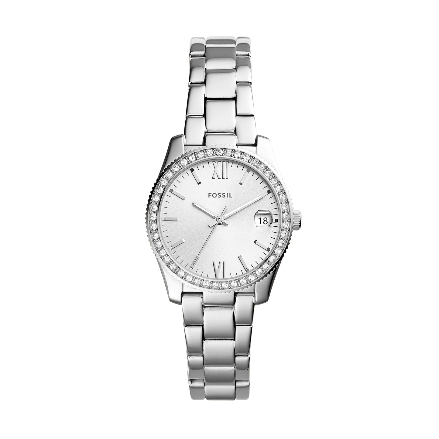 Reloj Análogo Scarlette Casual Plateado de Mujer