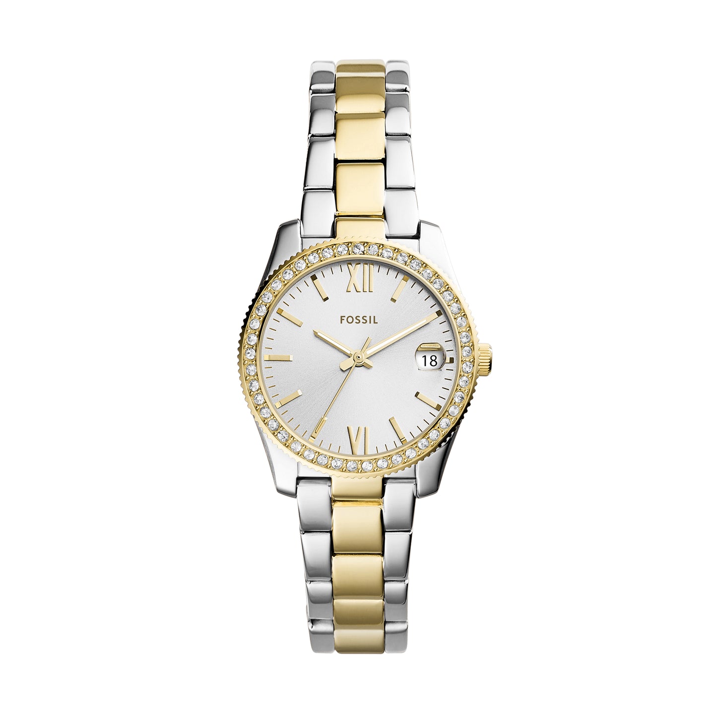 Reloj Análogo Scarlette Casual Plateado de Mujer