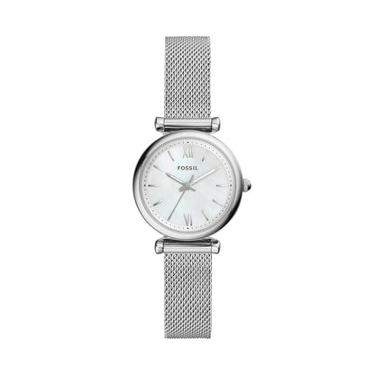 Reloj Análogo Carlie Casual Plateado de Mujer