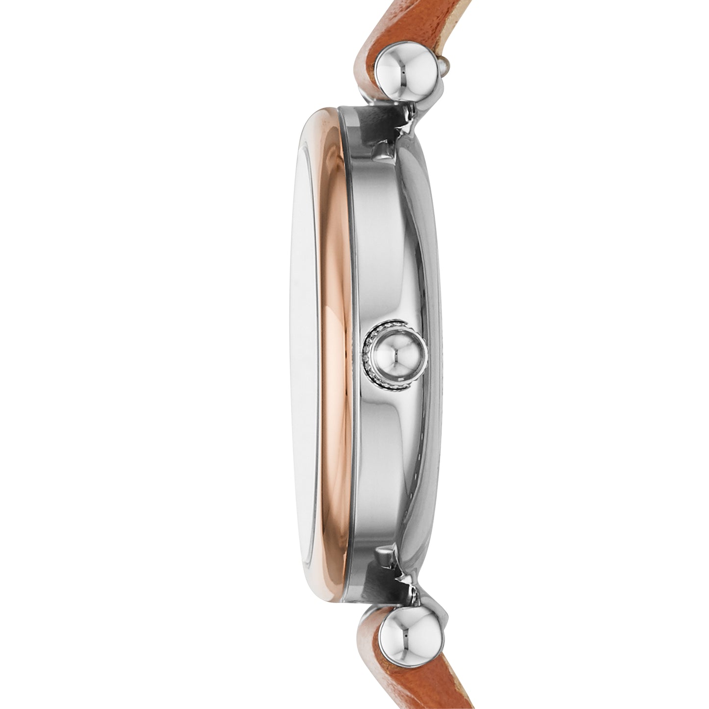 Reloj Análogo Carlie Mini Casual Chocolate de Mujer