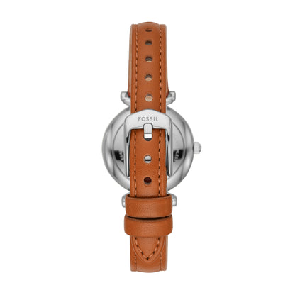 Reloj Análogo Carlie Mini Casual Chocolate de Mujer