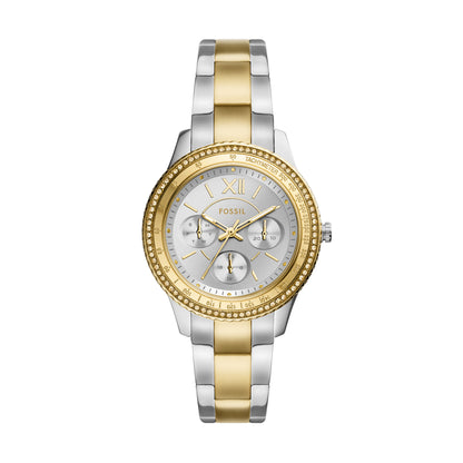 Reloj Análogo Stella Sport Dorado de Mujer