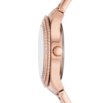 Reloj Análogo Stella Casual Rosado de Mujer