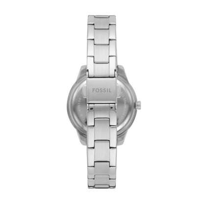 Reloj Análogo Stella Casual Plateado de Mujer