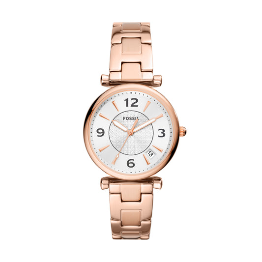 Reloj Análogo Carlie Casual Oro de Mujer