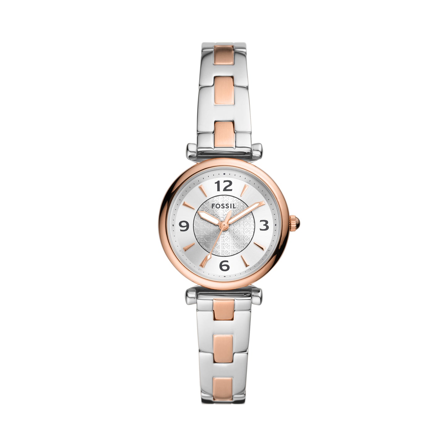 Reloj Análogo Carlie Casual Plateado de Mujer