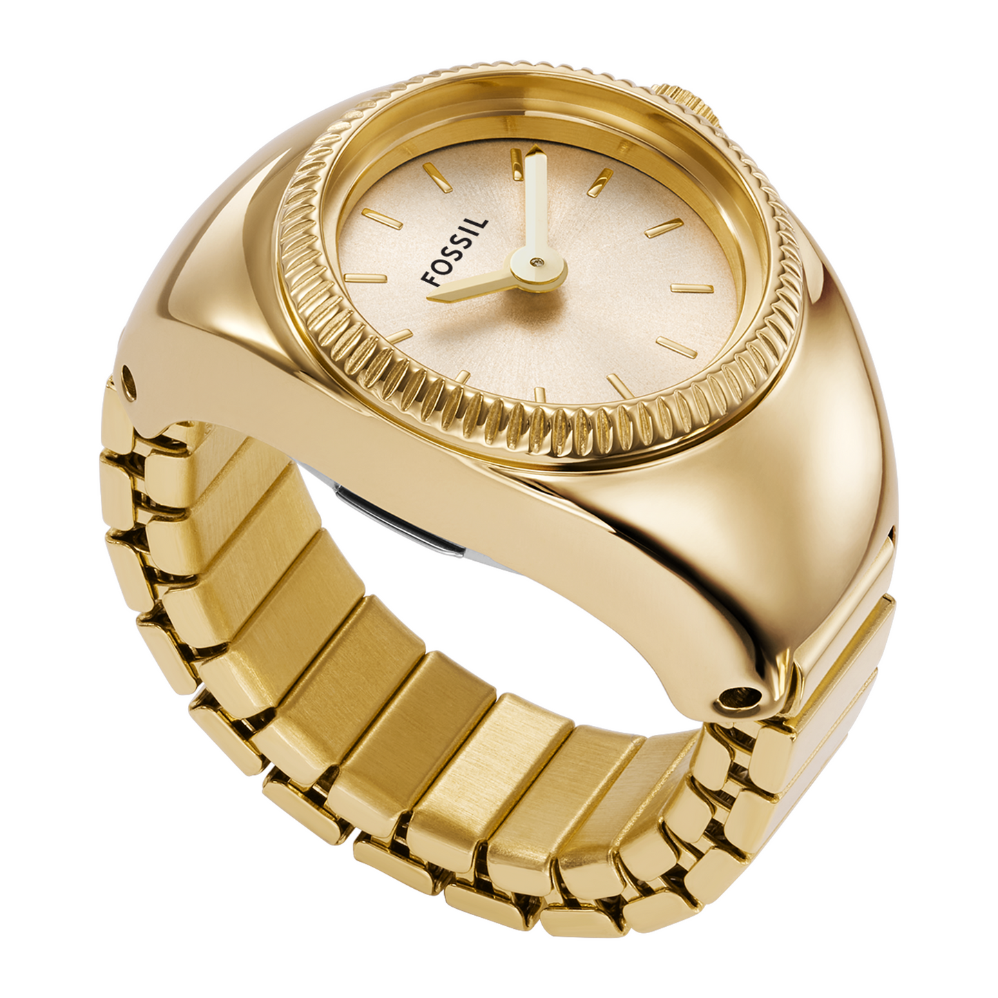 Reloj Análogo Ring Juvenil Dorado de Mujer