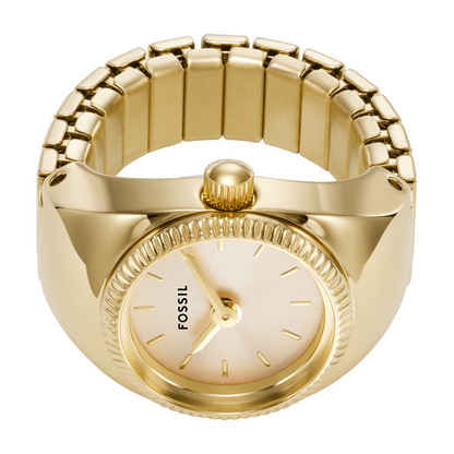 Reloj Análogo Ring Juvenil Dorado de Mujer