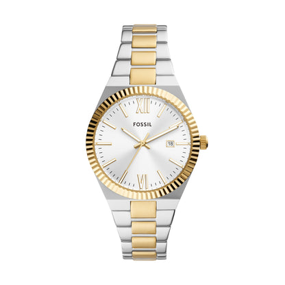 Reloj Análogo Scarlette Juvenil Plateado de Mujer