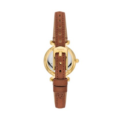 Reloj Análogo Carlie Casual Chocolate de Mujer