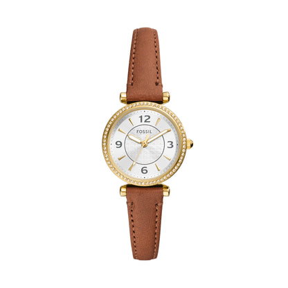 Reloj Análogo Carlie Casual Chocolate de Mujer