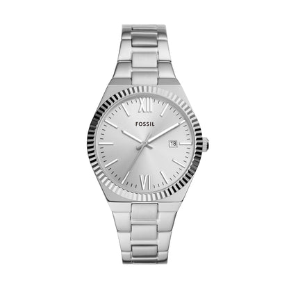 Reloj Análogo Scarlette Juvenil Plateado de Mujer