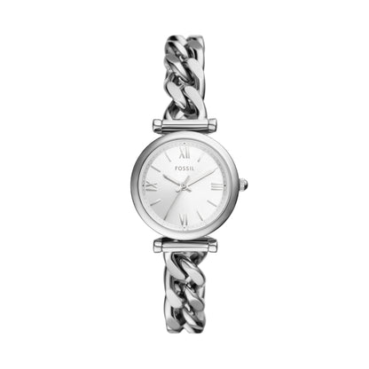 Reloj Análogo Carlie Casual Plateado de Mujer