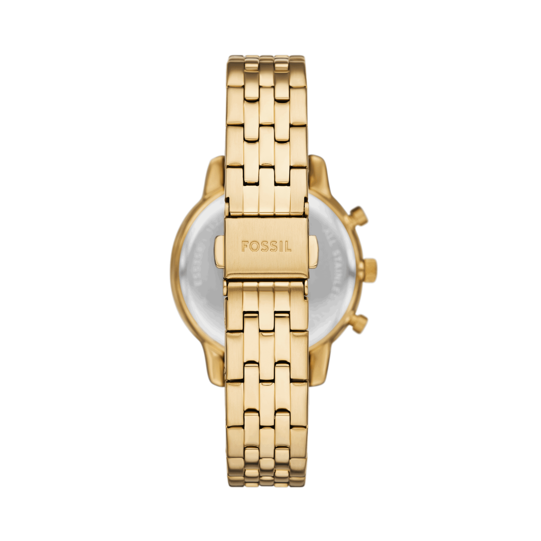 Reloj Análogo Luxury Dorado de Mujer