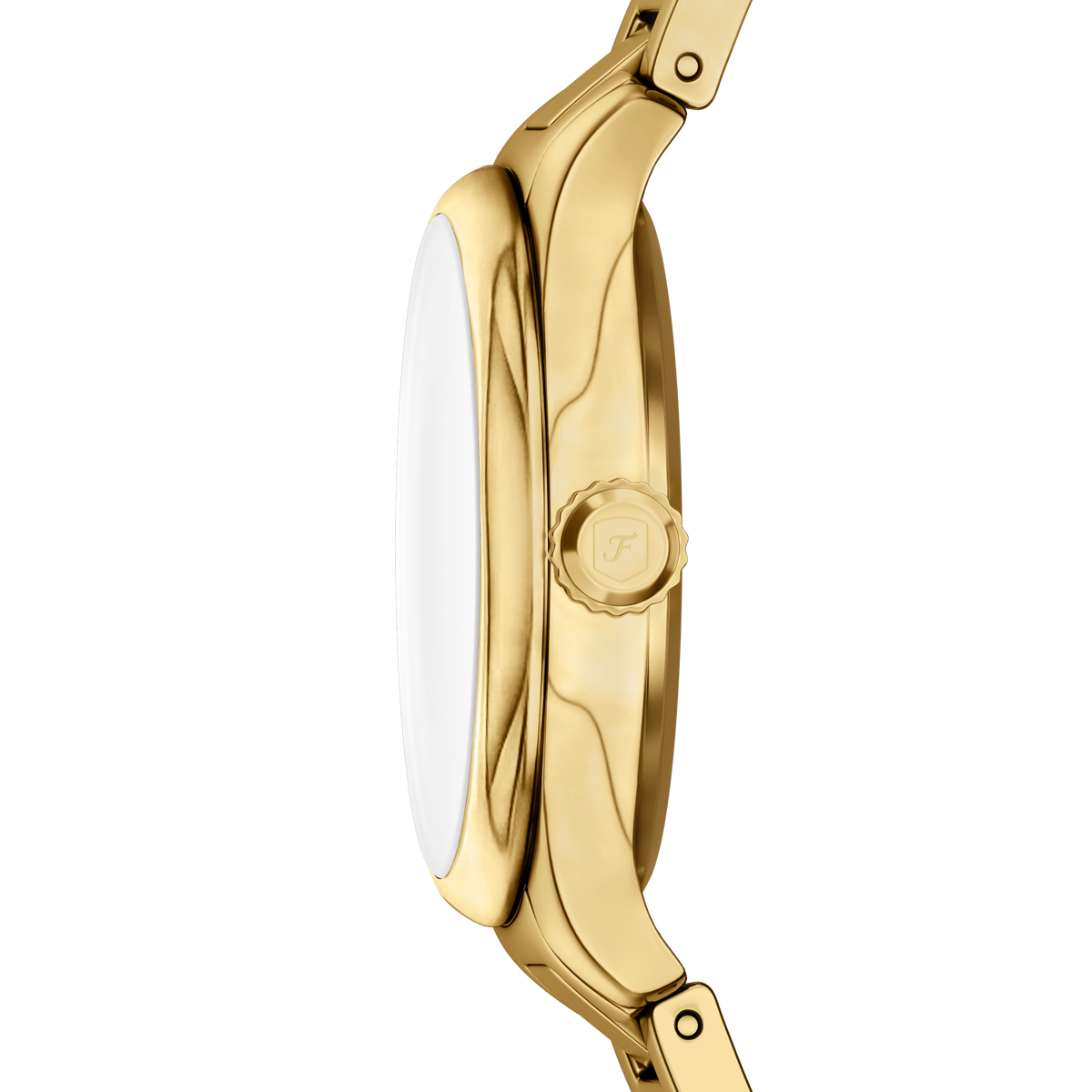 Reloj Análogo De Mujer Fossil Gilmore Plateado Y Dorado