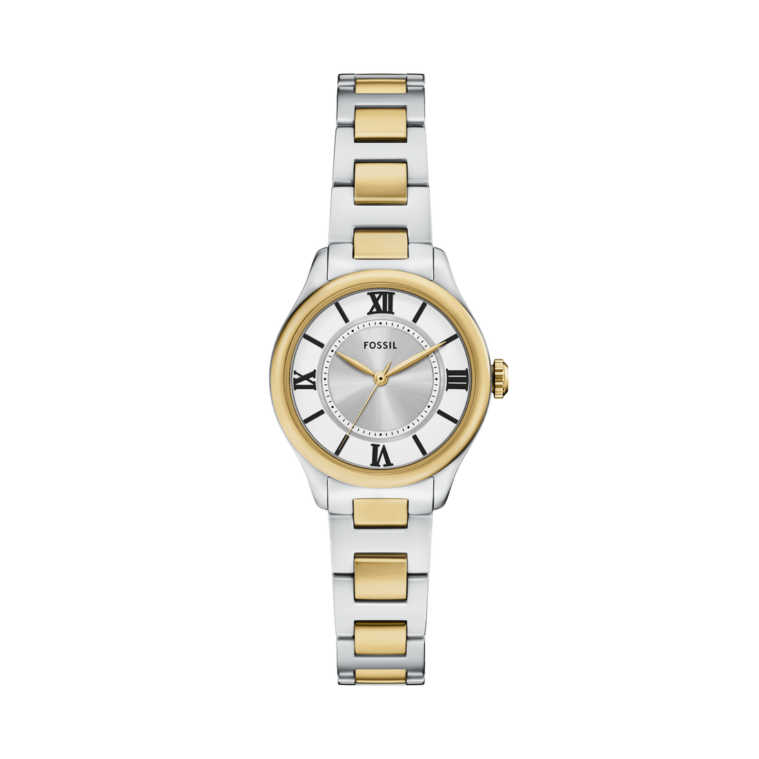 Reloj Análogo Clásico De Mujer Fossil Gilmore Plateado Y Dorado ...