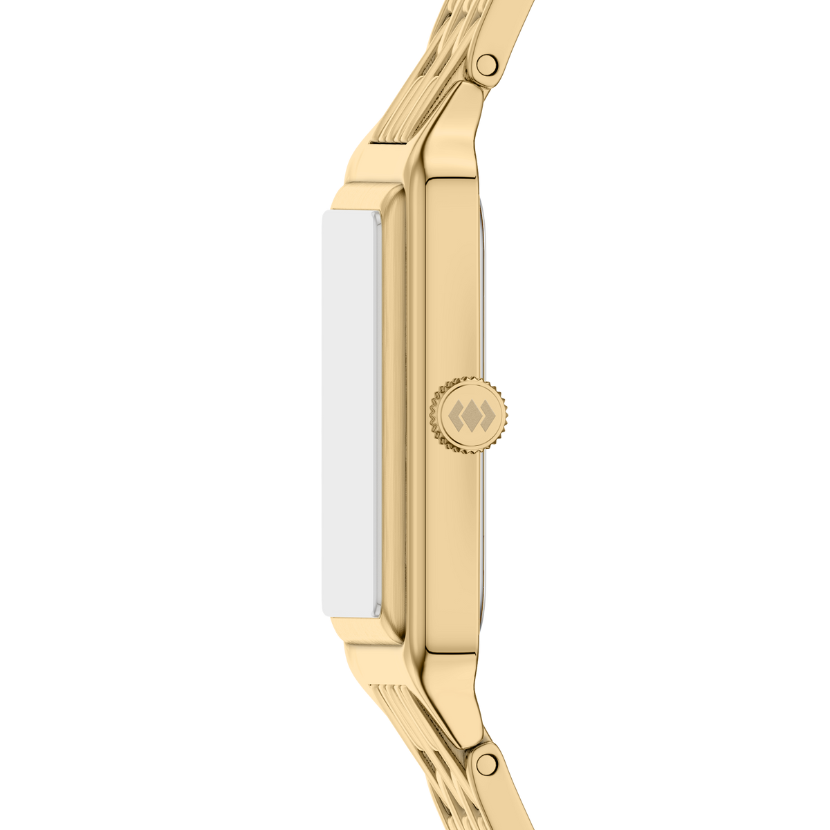 Reloj Análogo De Mujer Fossil Raquel Rojo Vino Y Dorado