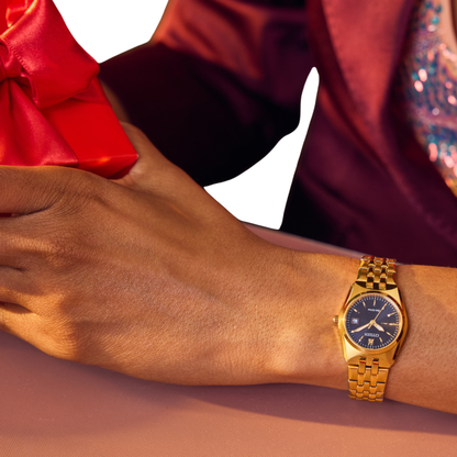 Reloj Análogo Casual Corso Dorado Mujer