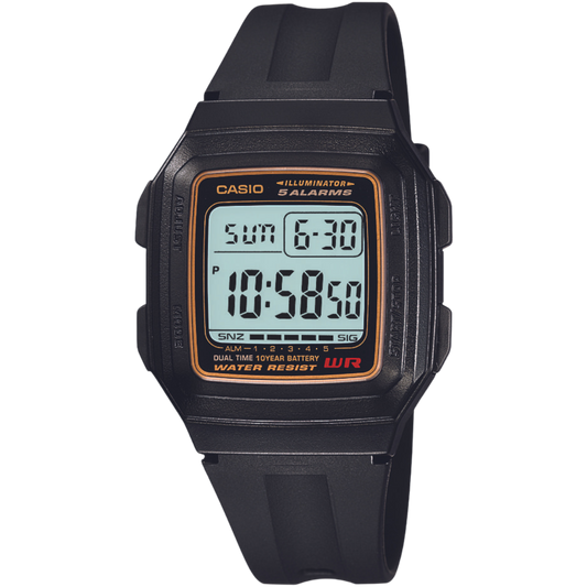 Reloj Digital Casual Negro de unisex