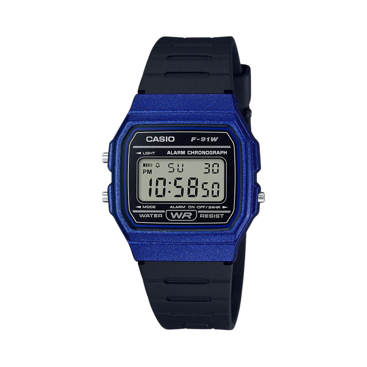 Reloj Digital Casual Azul de Mujer