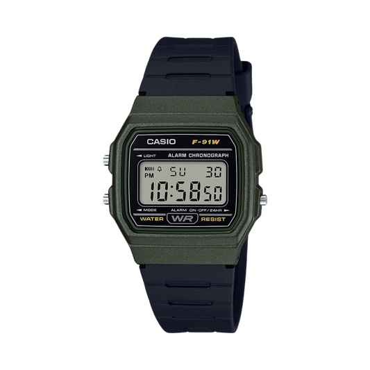 Reloj Digital Casual Verde de Mujer