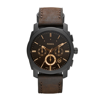 Reloj Análogo Machine Sport Negro de Hombre