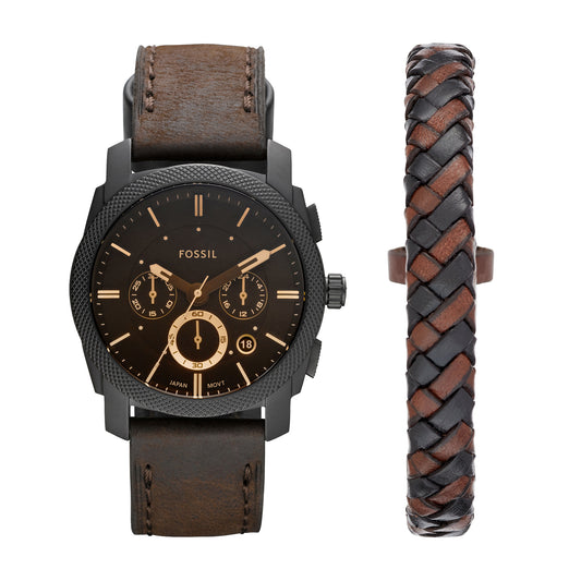 Reloj Análogo Machine Ejecutivo Chocolate de Hombre