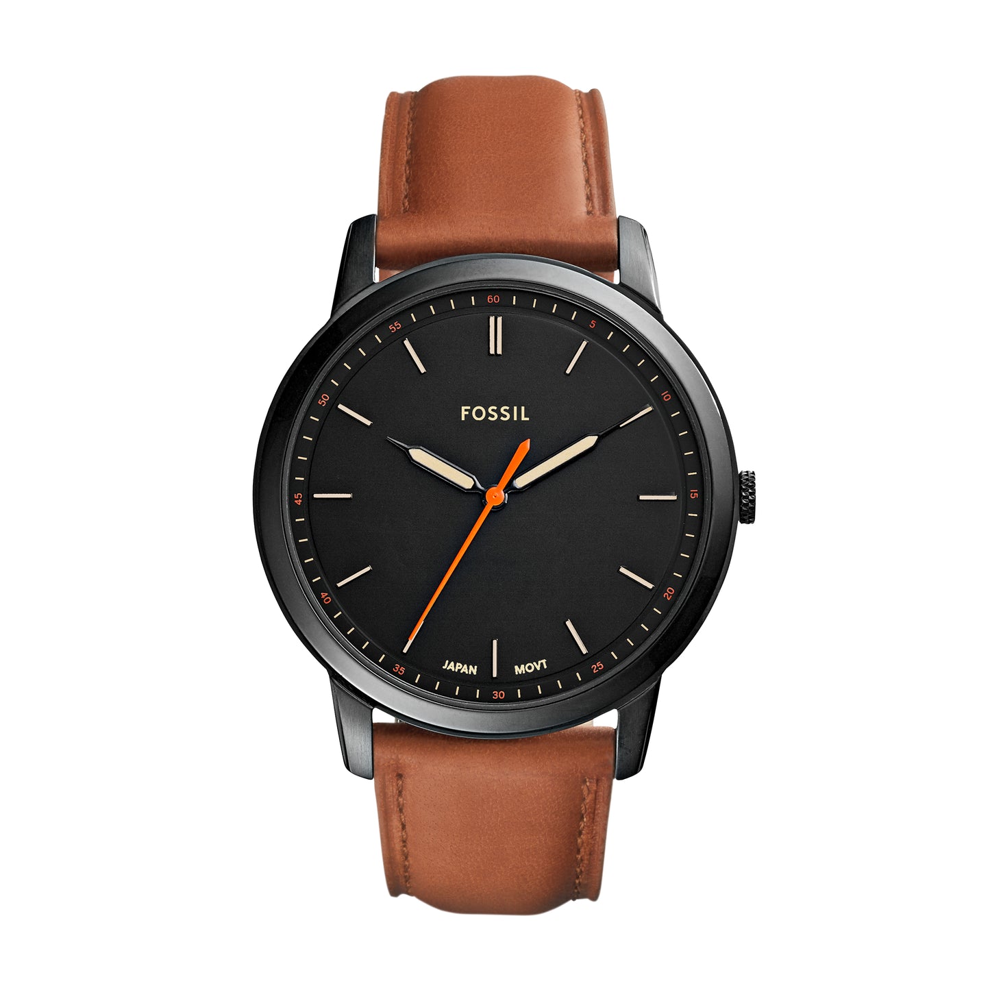 Reloj Análogo Minimalist Casual Negro de Hombre