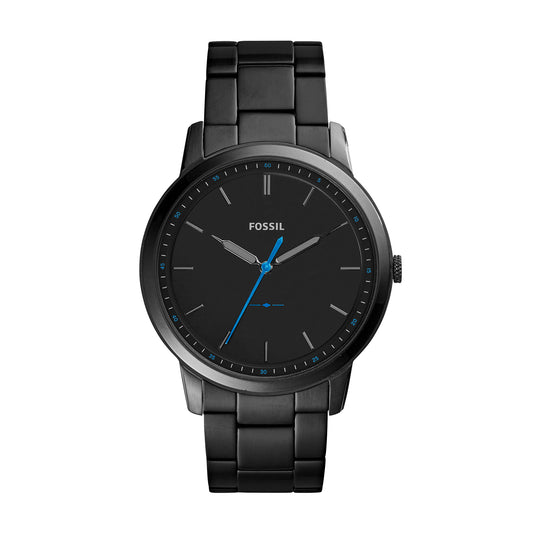 Reloj Análogo Minimalist Casual Negro de Hombre