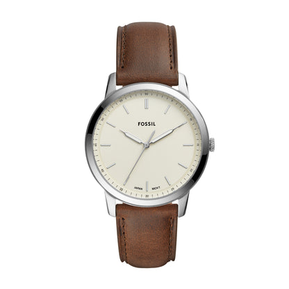 Reloj Análogo Minimalist Casual Plateado de Hombre