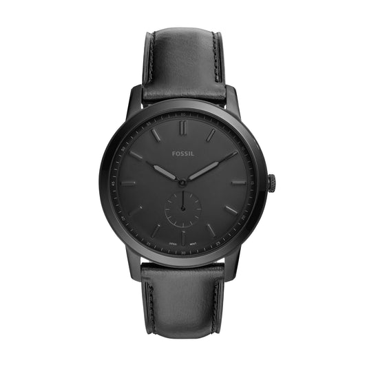 Reloj Análogo Minimalist Casual Negro de Hombre