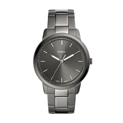 Reloj Análogo Minimalist Casual Negro de Hombre