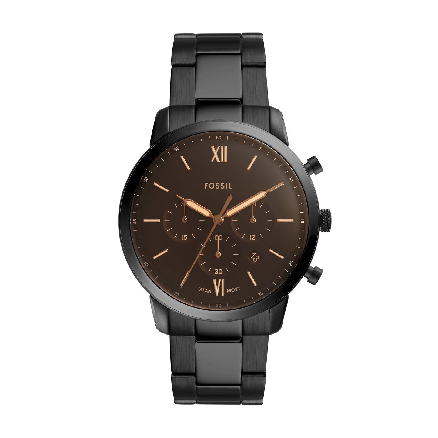 Reloj Análogo Neutra Ejecutivo Negro de Hombre