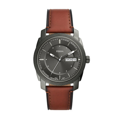 Reloj Análogo Machine Gunmetal Casual Chocolate de Hombre