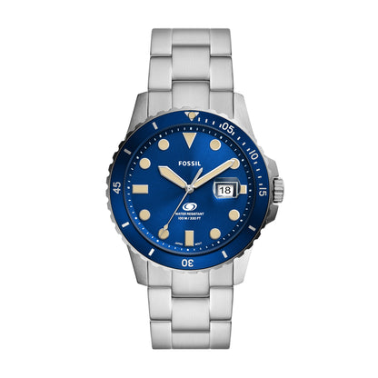 Reloj Análogo Blue Sport Plateado de Hombre