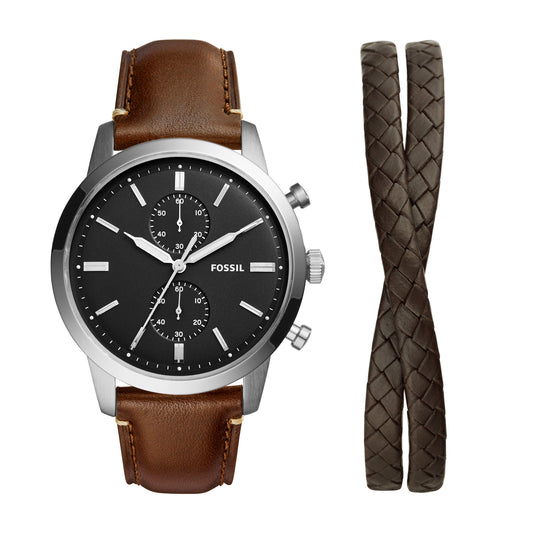 Reloj Análogo Townsman Ejecutivo Chocolate de Hombre